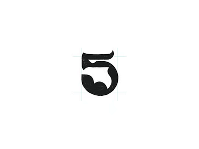 number 5 dragon mythical creature typography logo for sale 3d animation branding creature logo design graphic design illustration logo logo design logo designer logodesign minimalist logo minimalist logo design motion graphics ui