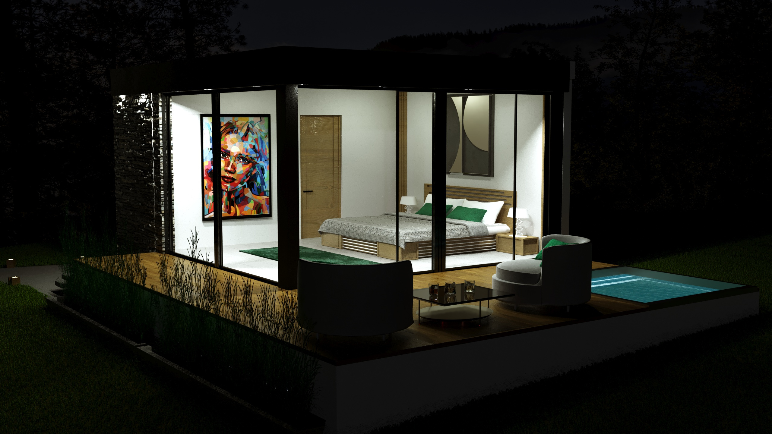 Project Grampíng - Rendering. 3d render rendering