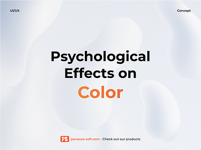 Psychological Effects on Color color design designinspiration theory tips uiux userexperience visualdesign