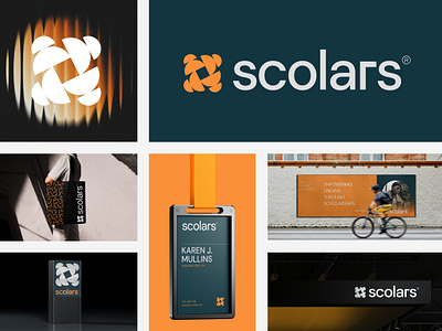 Scholars - Logo and Brand Identity Design abroad branding collage creative logo design education human icon letter s logo logotype modern logo person scholars scholarship school symbol unite university