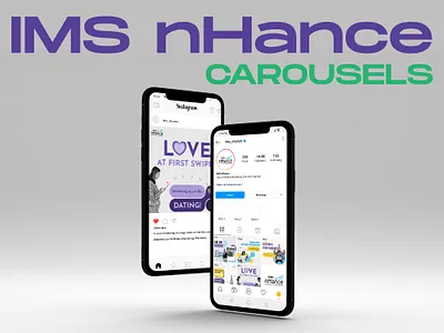 Engaging Social Media Portfolio Design for IMS nHance graphic design social media