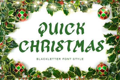 Quick Christmas 4th of july beautiful branding christmas design font font design graphic design handwritten illustration logo summer ui