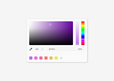 Color Picker #DailyUI #60 branding color color picker colour dailyui design ui ux