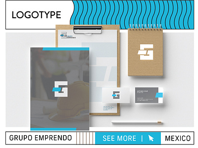 Grupo Emprendo branding design graphic design illustration logo logotype ui vector visual identity