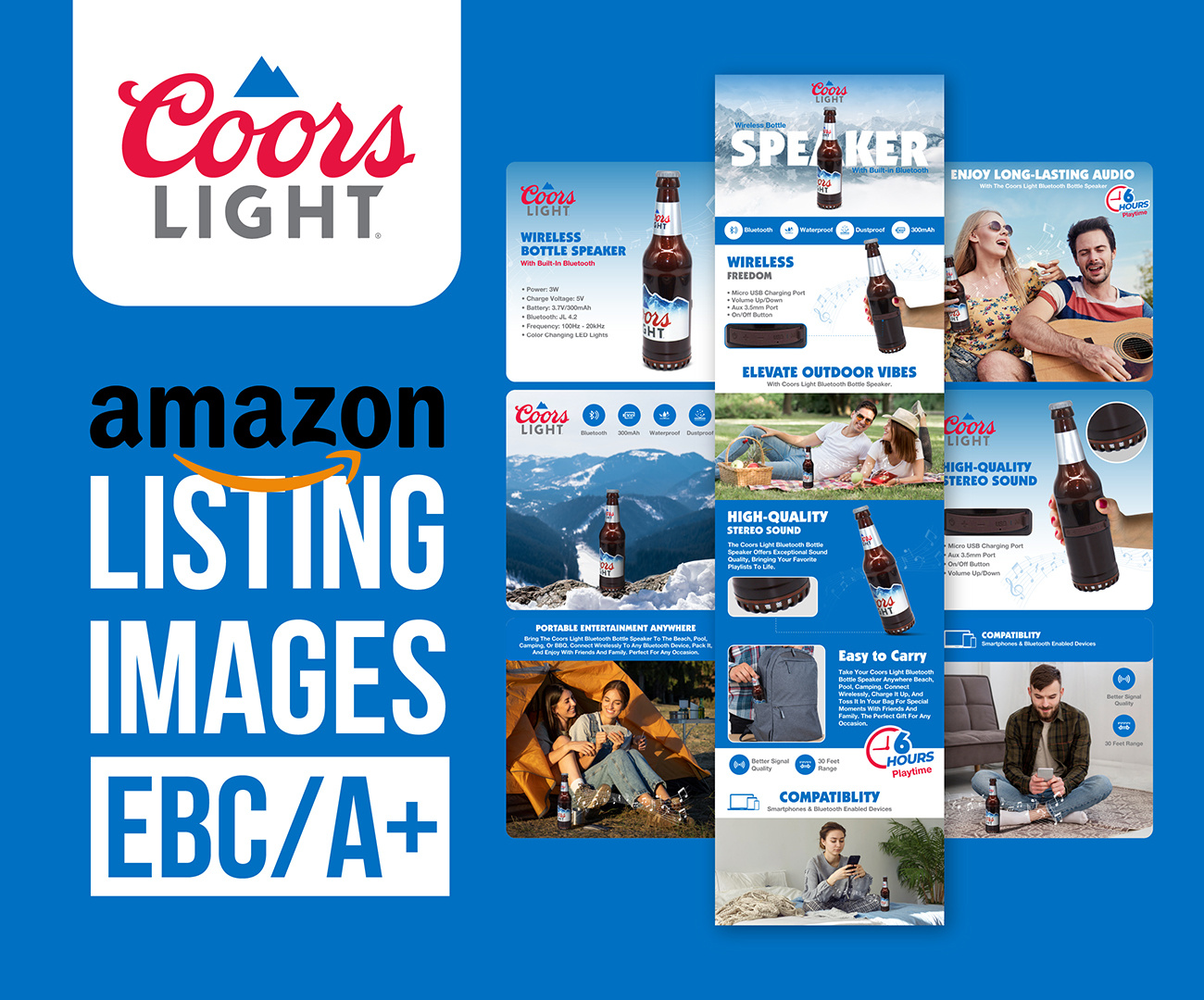 Amazon listing Images & EBC/A+ Design For Coors Light a a content a content design a design a images a listing images amazon amazon a amazon design amazon ebc amazon listing amazon product content design ebc ebc images listing design listing images product design product listing product listing images
