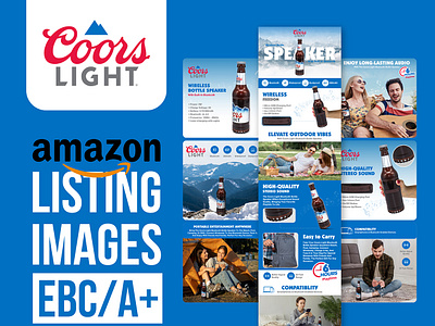 Amazon listing Images & EBC/A+ Design For Coors Light a a content a content design a design a images a listing images amazon amazon a amazon design amazon ebc amazon listing amazon product content design ebc ebc images listing design listing images product design product listing product listing images