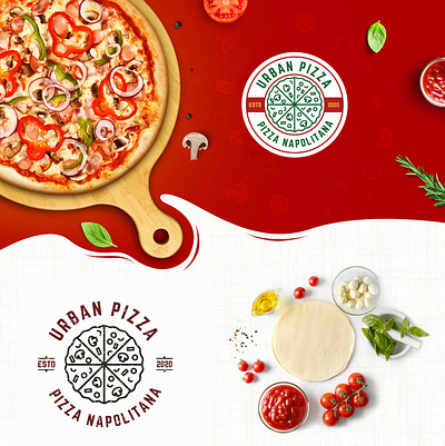 Urban Pizza 🍕 brand brand designer branding food food logo graphic designer identity logo logo designer logo ideas logo maker logo type logos mockups pizza pizza logo pizza lovers visual identity