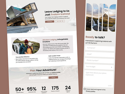 Aurora Nest - Landing Page bussines page design illustration landing landing page saas ui