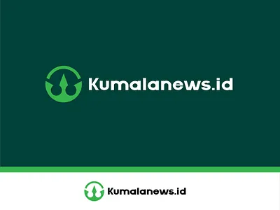 KumalaNews.id Pusat Informasi dalam Simbol Lingkaran branding desainkreatif graphic design logo