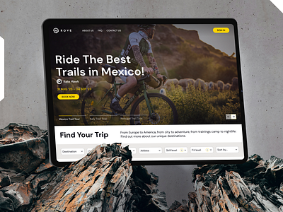 Website for a SaaS solution and travel agency adventures figma saas travel ui ui ux user experience user interface ux web design website wordpress