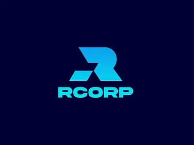 Elegansi dalam Simplicity Desain Logo Huruf R untuk Rcorp branding desainkreatif graphic design logo