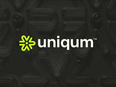 Uniqum - Logo Design agency brand identity design branding creative creative logo green lab logo logo mark modern logo design monogram science squid u unicum unique visual identity