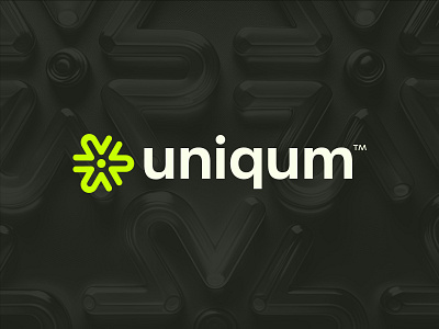 Uniqum - Logo Design agency brand identity design branding creative creative logo green lab logo logo mark modern logo design monogram science squid u unicum unique visual identity