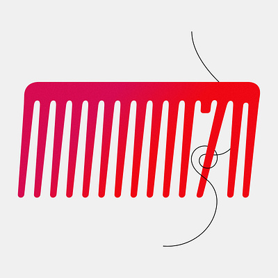 Combing Issues graphic design icon illust illustration marcoriolserra minimal vector
