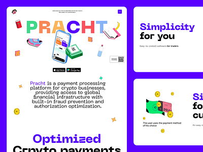 PRATCH.APP - PIONEERING THE FUTURE OF CRYPTO PAYMENTS! awwwards blockchain crypto landingpage protocol trending ui ui design web design