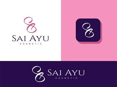 Sai Ayu Beauty Innovations branding cosmetic graphic design logo