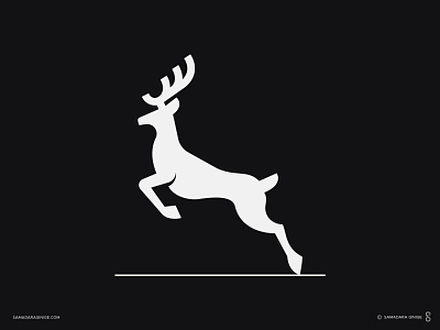 Deer Concept animal branding business clothing deer design emblem illustration logo mark minimal modern samadaraginige simple uk