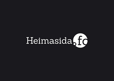 Heimasida.fo (logo design) branding graphic design logo