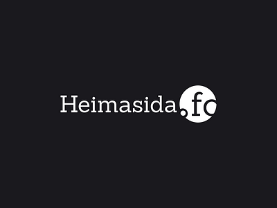 Heimasida.fo (logo design) branding graphic design logo