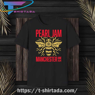 Pearl Jam June 25, 2024 At Co-Op Live Manchester, UK Event Shirt