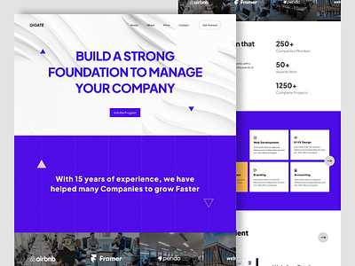 Agency Website Design agency website agency website design business corporate marketing software technology uiux web design website