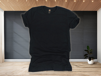 T-shirt Mock Up black black tee designer free mockup graphic design image mockup mock up design mockup t shirt t shirts tee tees tshirt mockup