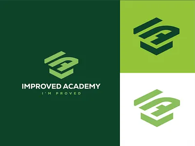 Innovation in Education Logo Design for Improfed Academy branding graphic design logo logoconcept