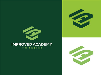 Innovation in Education Logo Design for Improfed Academy logoconcept