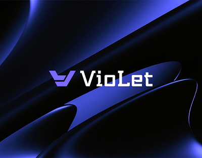 VioLet Coding Logo & Identity 3d animation brand identity brand identy branding company identity design graphic design logo motion graphics pixel logo programming logo ui