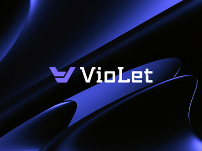 VioLet Coding Logo & Identity 3d animation brand identity brand identy branding company identity design graphic design logo motion graphics pixel logo programming logo ui