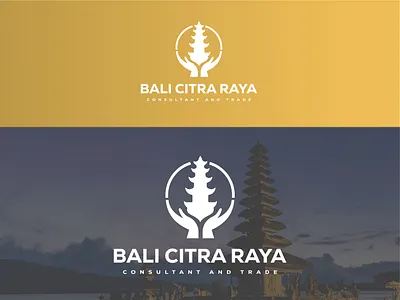 Iconic Bali Tugu Inspired Logo for Bali Citra Raya Tours branding graphic design logo tourismlogo