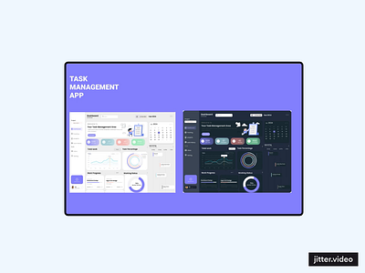 Task Management App desktop app mobile app task management app ui ux