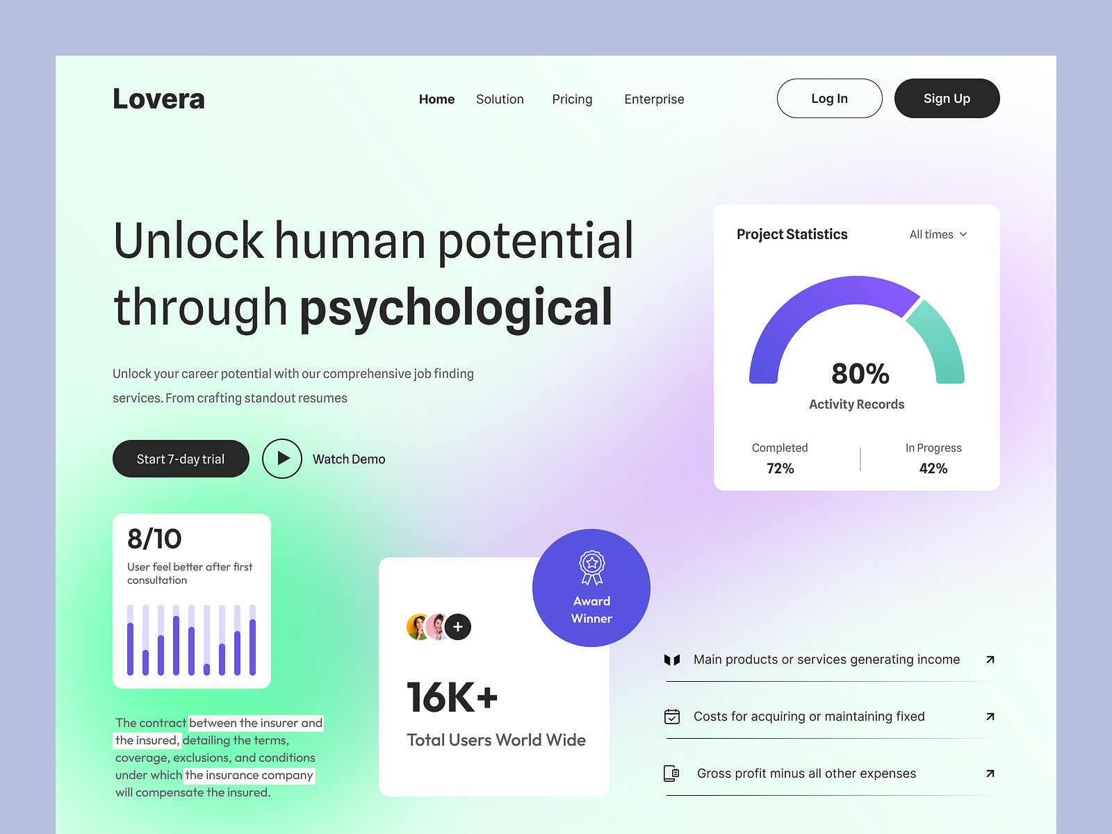 Software website UI design by Sazidur Rahman on Dribbble