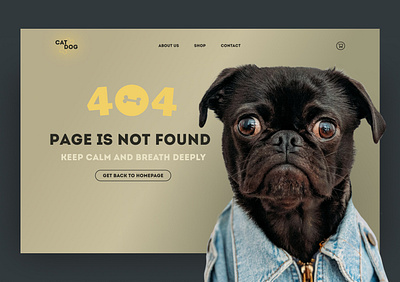 Error 404: page is not found 404page cutedesign design errorpage logo uxdesign webdesign