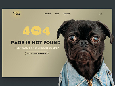 Error 404: page is not found 404page cutedesign design errorpage logo uxdesign webdesign