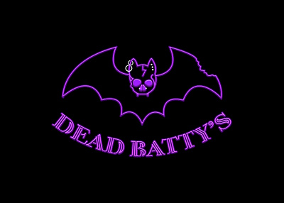 'DEAD BATTY'S' - Piercing Studio Logo adobe illustrator adobe photoshop illustration procreate