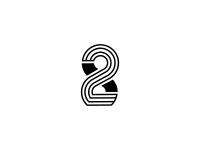 Number 2 & 8 Logo Design 2 8 logo 28 logo brandmark combine logo creative logos graphic design icon logo logo design logo for sale modern logo design number logo number mark