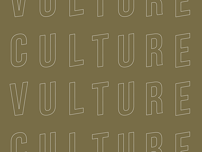 Culture Vulture Campaign Typography animation campaign typography