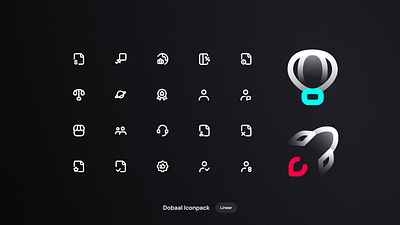 Dobaal Iconpack branding design graphic design icon icondesign iconography iconpack icons illustration illustrationart linearicon lineart ui ui design uiicon vectoricon visualdesign