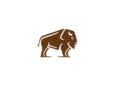 North American Buffalo Logo Bison Logo animal animal logo bison bison logo brand brandings brands buffalo buffalo logo design identity logo logo design logo designs logos north american buffalo