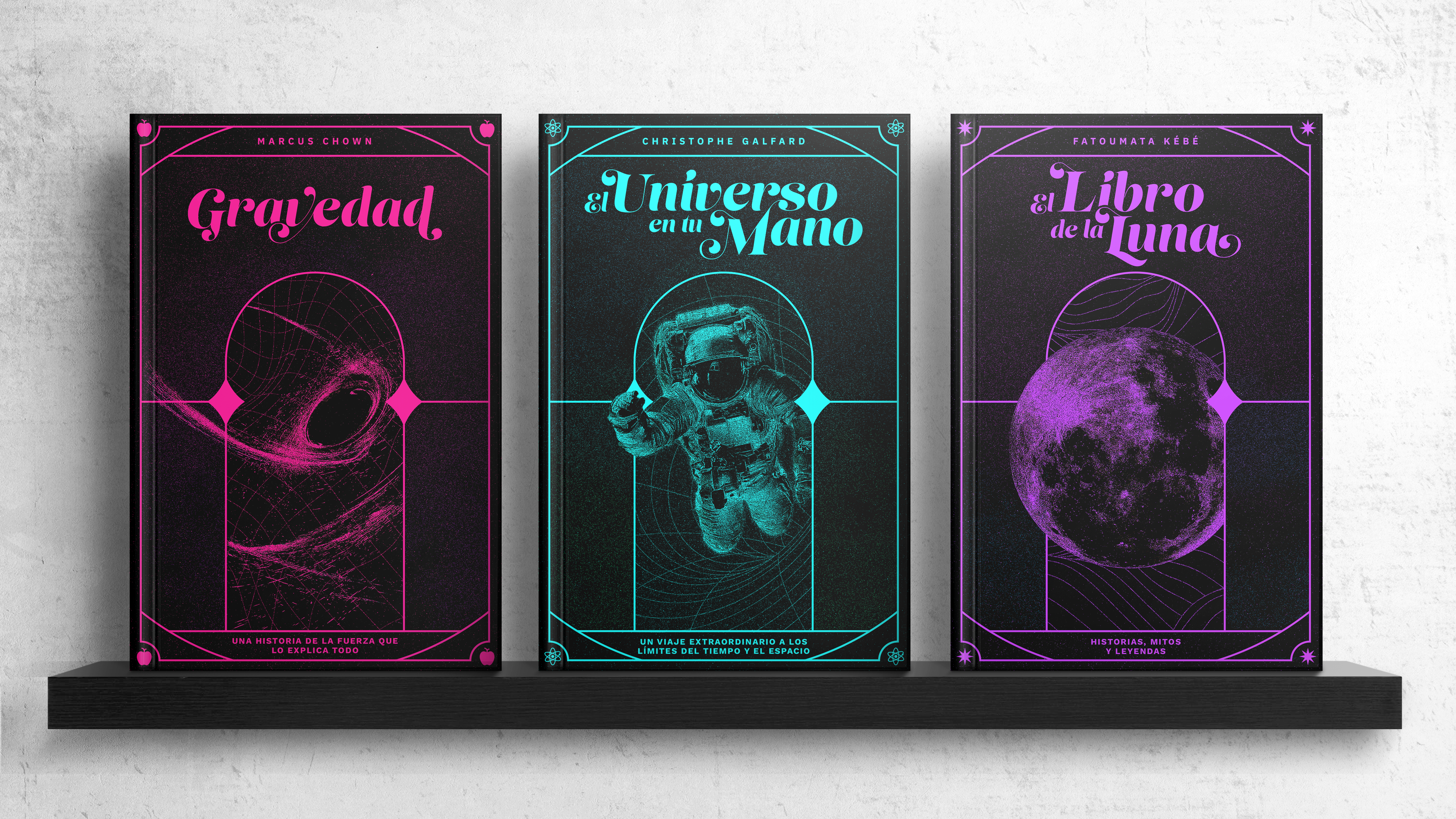 Interstellar Book Serie book books cover design covers design editorial editorial design galaxy graphic design illustration stars universe