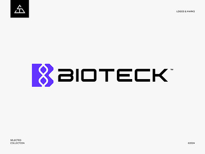 Bioteck™ biotech bioteck brand identity branding design designer graphic design graphic designer laboratory logo logo love logomark logos logotype modern logo timeless logo vector wordmark