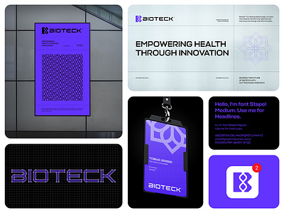 Bioteck™ biotech brand identity branding concept logo design designer graphic design graphic designer laboratory logo logodesigner logomark logos logotype modern logo poster timeless logo vector visual identity wordmark