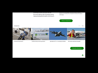 Air BP Aramco Homepage scroll animation animation interaction layout ui