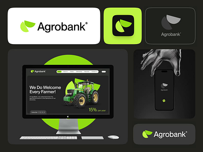 Agrobank Branding animation brandidentity branding graphic design logo logodesign mobileapp motion graphics ui