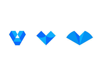 V symbol Exploration bold color concept design exploration favicon graphic design icon letter lettermark logo minimalism modern symbol symbols tech v v letter vector
