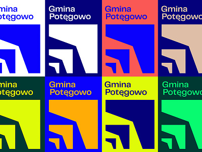 Potęgowo Municipality brand branding design graphic design logo mark place branding rio creativo visual identity