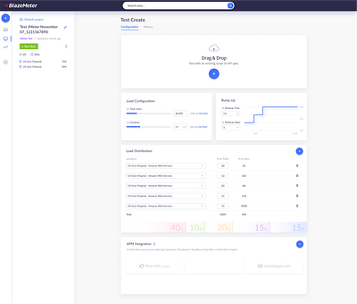 BlazeMeter - Performance Testing Tool branding graphic design logo motion graphics ui