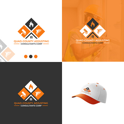 Construction Logo Design brand book brand guideline brand identity branding construction creative logo design graphic design logo plumbing real estate realtor