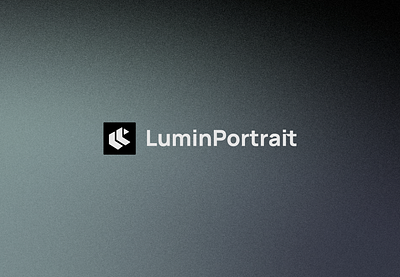 LuminPortrait brand company design graphic design illustrator logo logo design